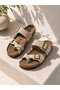 Unisex Double Buckle Suede Slippers – Orthopedic Non-Slip Comfortable Sole for Daily Comfort - 8