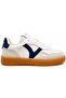 121230058 Elsa Leather Unisex Sneaker Shoes Dark Blue