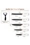 6-Piece Kitchen Knife Set in Premium Gift Box, Professional Chef Knives for Home Cooking, Elegant Marble-Style Handles, Sharp Blades for Meat, Vegetables and Fruit - 2