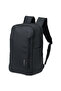 Unisex Backpack durable premium water-resistant shoulder daypack for office business travel college school,( Black ) - 2