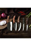 Professional Kitchen Knife Set with Protective Gloves and Portable Storage, Ergonomic Culinary Tools for Home Cooking, Precise Slicing and Food Preparation for Modern Kitchens