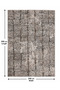 Carpet Rug – Size 240 x 300 cm – 7.84 x9.84 ft | Driftline Series - Multi Color | Ideal Carpet for Living Room, Bedroom, Office, Hallway. - 5