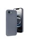 Apple iPhone 16E Compatible Case Viera Silicone - Gray - 4