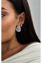 Pair of Silver Color Design Model Earrings (2 cm)