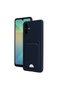 Samsung Galaxy A07 4g Compatible Kelvin Silicone with Business Card Holder - Navy Blue