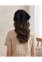 Women's Summer-Casual Beach Compatible Perforated Knitwear Knitted Hair Bandana 100% Cotton - 3