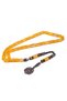 Oxide Tasseled Cut and Polished Amber Prayer Beads - 3