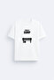 Forrest Gump Printed Crew Neck White T-Shirt