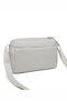 Daily Small Size Waterproof Lightweight Crinkle Fabric Women's Crossbody Bag Ice Gray - 3