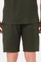 Khaki 100% Cotton Breathable Fabric Comfortable Fit Elastic Waist Men's Combed Cotton Shorts // 4002-Khaki - 5