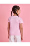 Girls Pink Printed T-Shirt - 3