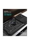Oppo A16 Compatible Tank Case - Extra Impact Protection with Ring Stand, Armored Outdoor Cover, Navy Blue - 3