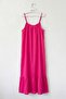 Fuchsia Skirt with Ruffles and Adjustable Straps Casual Viscose Standard Woven Dress 130 64 - 2