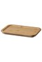 365+ Lid, rectangular/bamboo
