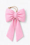 Gingham Patterned Decorative Door Ornament Oven Handle Bow Kitchen Ornament - 4