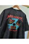 Megadeth Baskılı Oversize Tshirt - 4