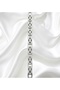Elegance Museum Xuping Steel Men's Bracelet - Silver Color Byzantine King Chain Model - 2