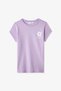 Girl's Cotton Lounge Floral Whispers Shorts Sleeve 2-pack Pajama Set - Lilac - 3