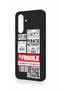 Samsung A26 Compatible Fragile Patterned Silicone Case - 4
