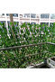 Garden Green Fence with Artificial Leaves, Wood Trellis Privacy Screen for Outdoor & In - 3