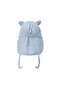 Muslin Baby Hat with Neck Protection - Endles Blue - 4