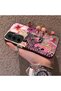 Samsung Galaxy A55 Compatible Silicone Edge Hard Back Case Couple Phone Case Leopard Pattern - 2