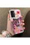 Samsung Galaxy A26 Compatible Silicone Edge Hard Back Case Couple Phone Case Leopard Pattern
