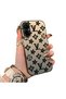 Realme C67 Compatible Silicone Edge Hard Back Case Couple Phone Case Brand Patterned - 3