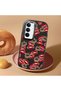 Realme C75 Compatible Case Camera Protector Black Silicone Couple Phone Case Kiss Patterned - 2