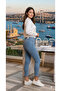 Cotton Lycra Fabric Ankle Length Trousers - 3
