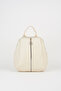 Women's Lama Cream 3-Pocket Zipper Closure Adjustable Strap Travel & Daily Backpack