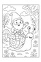 Fairy Tale World Coloring Book |   Unicorn, Prince, Princess and Dragon Themed Children's Coloring Book |   A4 Large Size 32 Sheets - 8