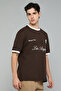 Typography Print T-Shirt with Crew Neck and Short Sleeves - 4