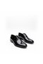 Men's Classic Shoes Made of Patent Leather and Matte Leather with Laces and Pvc Soles, Suitable for Bridal Suits and Suit Bottoms. - 3