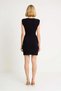 Women's Sleeveless Crew Neck Mini Viscose Polyamide Blend Knitwear Dress Relaxed Cut Casual Modern Stylish - 5