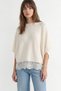 Lace Seasonal Knitwear Blouse Lzv0081 Bone - 3
