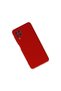 Samsung Galaxy A22 Compatible Case Nano Velvet Silicone - Red - 2