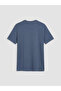 Blue Slim Fit 100% Cotton Basic T-Shirt from Güli̇s Gi̇yi̇m - 2