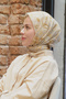 Lily Pattern Indian Cotton Scarf - 2