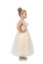 - Princess Gown - Cream, Purple - 2Y to 12Y - 2
