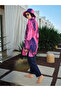 Elina Hat Hijab Swimsuit 26216-26 - Navy Blue - 4