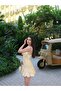 Eh Collection Floral Appliqué Mini Balloon Dress - 6