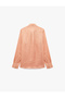 Classic Collar Loose Fit Long Sleeve Linen Shirt - 5