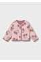 Baby Girl Hooded Spring Coat Pink - 4