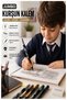 Jumbo Pencil 4 Pieces Silka 1515 Dragon Jumbo Thick Pencil Hb Easy Grip Graded Pencil Lead - 3