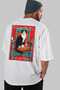 49 Cats for the Sake of Cat Love Printed White Oversize T-Shirt 100% Cotton Unisex Cat Lover Premium Design - 7