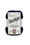 Star Light Knitting Yarn Dark Navy Blue 75% Premium Acrylic 20% Organic Merino Wool 5% Lurex 100g 340m (75318)