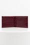 Porte Extra Card Holder Genuine Leather Men's Wallet Claret Red - 5