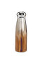 Double Wall Stainless Steel Water Bottle 420ml – Leakproof Insulated Bottle, Bronze Mist - 4