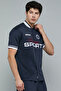 Embroidered Shirt with Stand Collar and Short Sleeves - 4